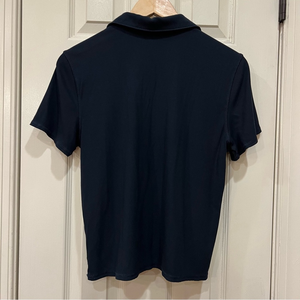 Vuori Fitted Polo Blue Navy Women’s Large - Picture 3 of 6